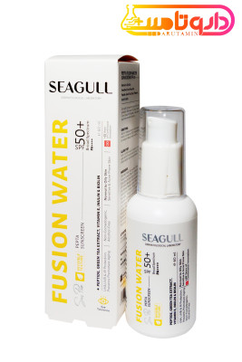 سی گل ضد آفتاب SPF +50 پپتا فیوژن واتر بی رنگ مناسب پوست چرب و معمولی